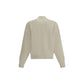 Embroidered Virgin Wool Cardigan