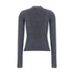 Print polo Sweater