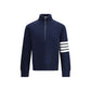 Elegant Sweater with half-zip detail on the neck