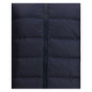 Hooded Down Jacket in dark blue