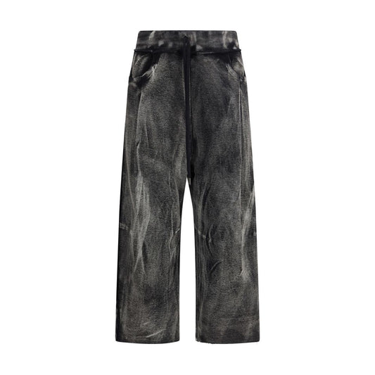 CROPPED PLEATED SWEATPANT