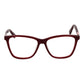 Red Women Glasses Frame