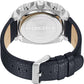 Blue Leather Watch