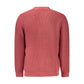 Red Cotton Men Sweater