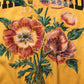 Yellow Secret Graden Floral Cotton CrewNeck T-shirt