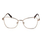 Gold Women Glasses Frame