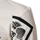 White Cotton Logo Bandana Print Men T-shirt