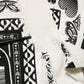 White Cotton Logo Bandana Print Men T-shirt