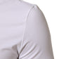 White Cotton Round Neck Men Underwear T-shirt