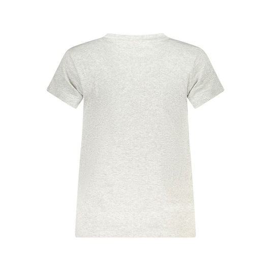 Gray Cotton Tops & T-Shirt