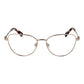 Gold Women Glasses Frame