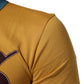 Yellow Logo Crew Neck Short Sleeves T-shirt