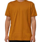 Golden Brown Crew Neck Short Sleeve T-shirt