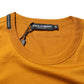 Golden Brown Crew Neck Short Sleeve T-shirt