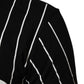 Black Cotton Polka Dots Round Neck T-shirt