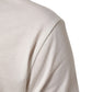 White Cotton Logo Print Crew Neck Men T-shirt