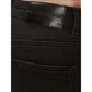 Black Cotton Jeans & Pant