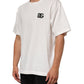 White Cotton Logo Print Crew Neck T-shirt
