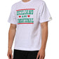White Graphic Print Cotton Crew Neck T-shirt