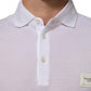 White Collared Short Sleeves Polo Men T-shirt