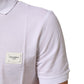 White Collared Short Sleeves Polo Men T-shirt