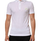 White Collared Short Sleeves Polo T-shirt