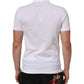 White Collared Short Sleeves Polo T-shirt
