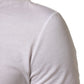 White Short Sleeves Round Neck Men Underwear T-shirt