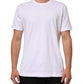 White Cotton Crew Neck Short Sleeves T-shirt