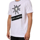 White Sacred Heart Short Sleeve Men T-shirt