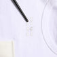 White Cotton Pocket Short Sleeves Men T-shirt