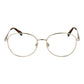 Gold Women Glasses Frame