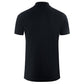 Black Cotton Polo Shirt