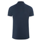 Blue Cotton Polo Shirt