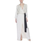 Beige Polyester Long