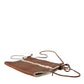 Brown Leather Fur Inner Lining Neck Strap WinterFleece Handwarmer