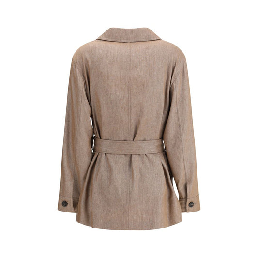 Safari Jacket in Sparkling Twill