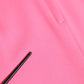 Pink Polyester Long Sleeves Sheath Midi Dress
