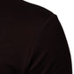 Brown Logo Plaque Cotton Crew Neck T-shirt