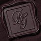 Brown Logo Plaque Cotton Crew Neck T-shirt