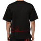 Black Marilyn Monroe Cotton Crew Neck T-shirt