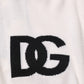 White Cotton Collared Short Sleeves T-shirt