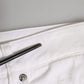 White Cotton Tattered BOYFRIEND Denim Jeans
