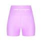 Purple Polyester Short