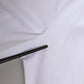 White Cotton Collared Buttoned Dress Shirt Top