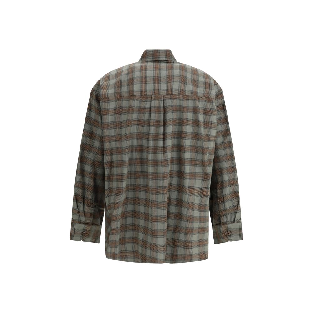 Flannel Check Borrowed Shirt