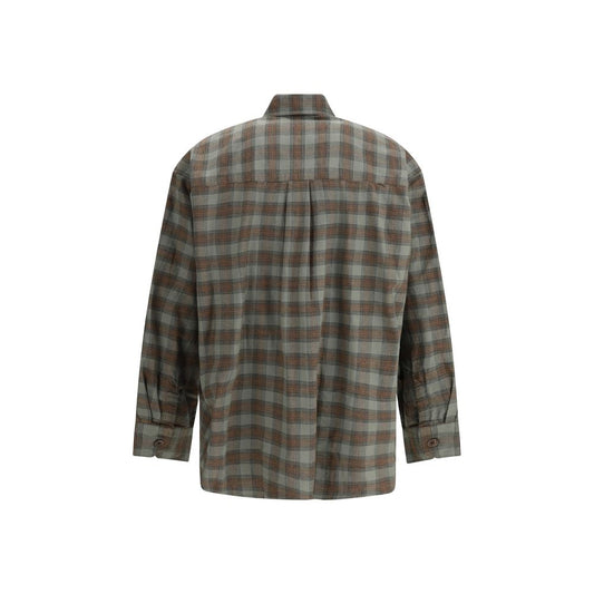 Flannel Check Borrowed Shirt