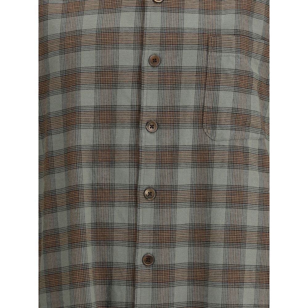Flannel Check Borrowed Shirt