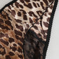 Multicolor Leopard Print Girdle Panty Underwear