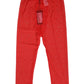 Red Logo Lace Tight Midi Trousers Underwear